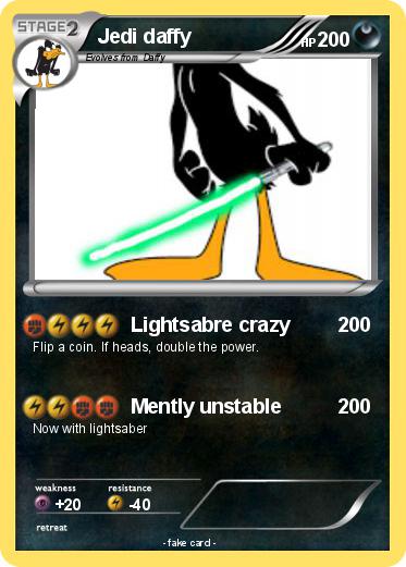 Pokemon Jedi daffy