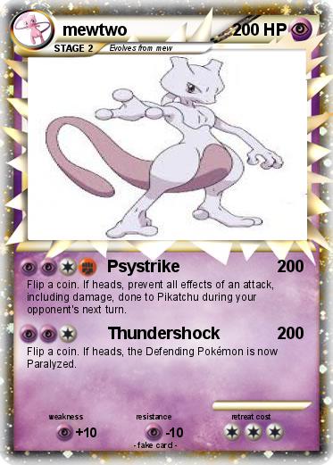 Pokemon mewtwo