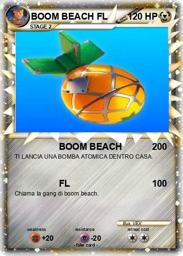 Pokemon BOOM BEACH FL