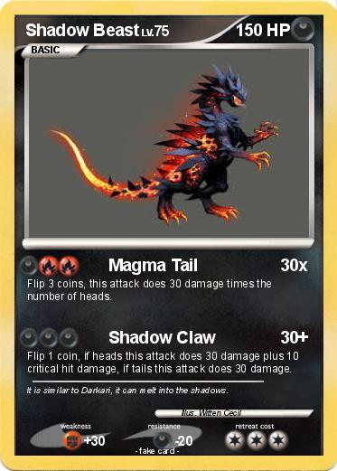 Pokemon Shadow Beast