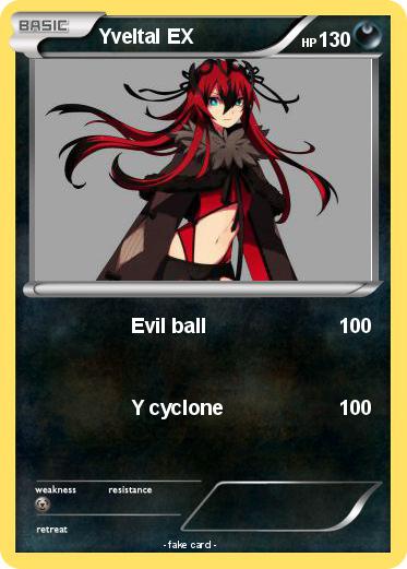 Pokemon Yveltal EX