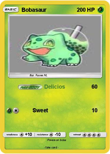 Pokemon Bobasaur