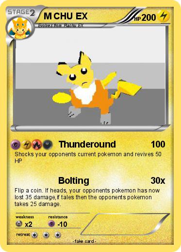 Pokemon M CHU EX