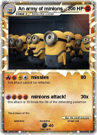 Pokemon An army of minions
