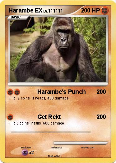 Pokemon Harambe EX