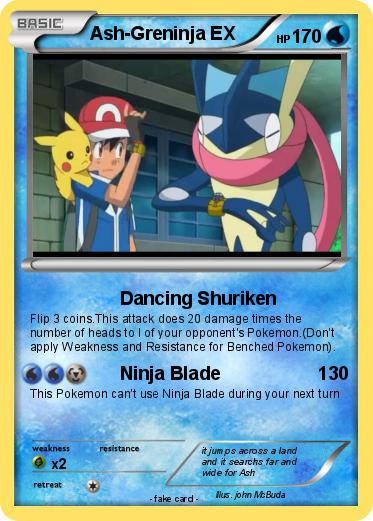 Pokemon Ash-Greninja EX