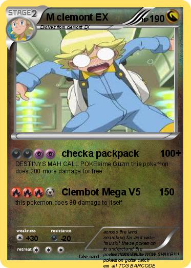 Pokemon M clemont EX