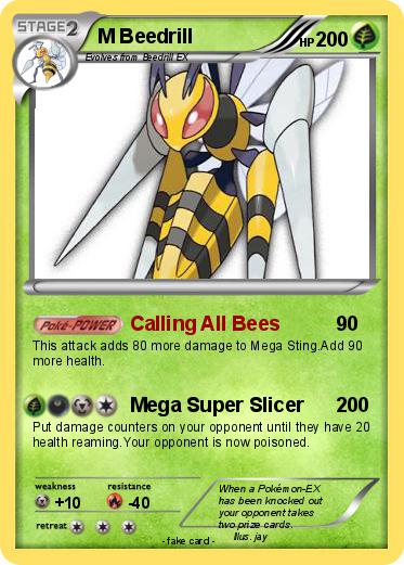 Pokemon M Beedrill