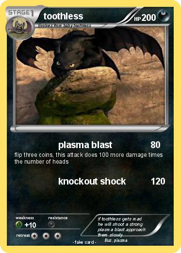 Pokemon toothless