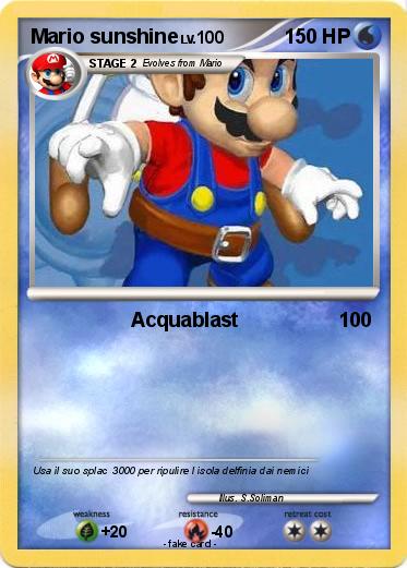 Pokemon Mario sunshine