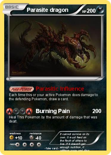 Pokemon Parasite dragon