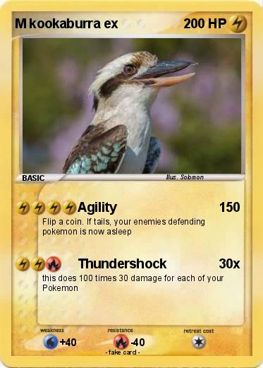 Pokemon M kookaburra ex