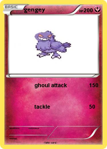 Pokemon gengey