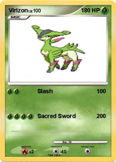 Pokemon Virizon