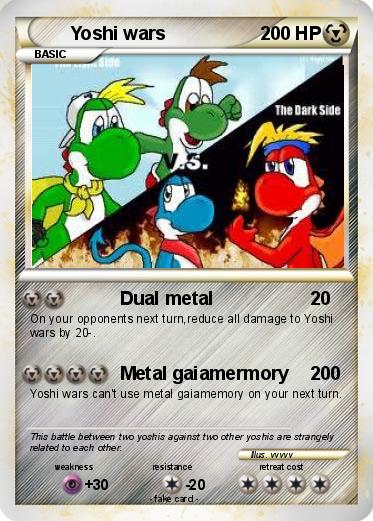 Pokemon Yoshi wars