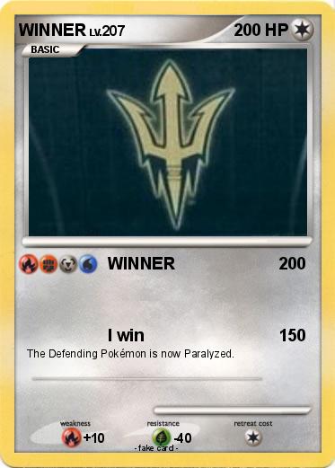 Pokemon WINNER