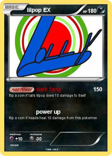 Pokemon lilpop EX