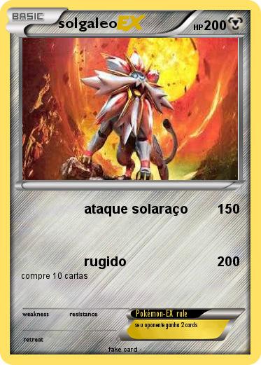 Pokemon solgaleo