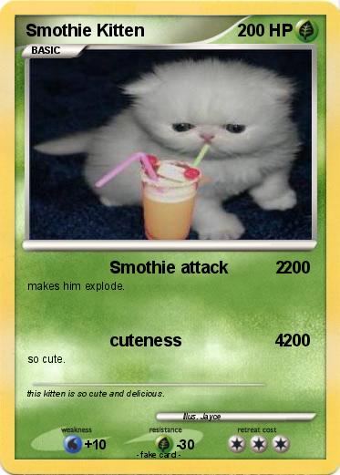 Pokemon Smothie Kitten