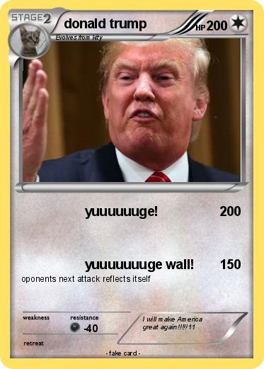 Pokemon donald trump