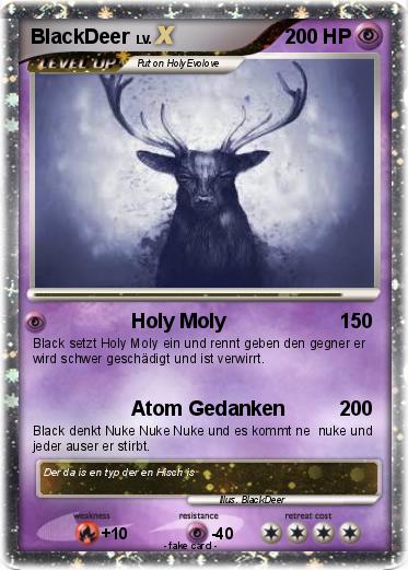 Pokemon BlackDeer