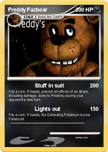 Pokemon Freddy Fazbear