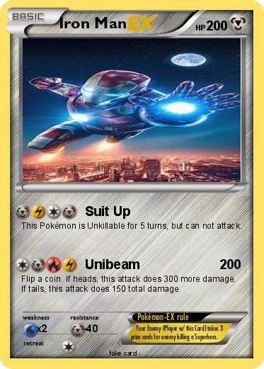 Pokemon Iron Man