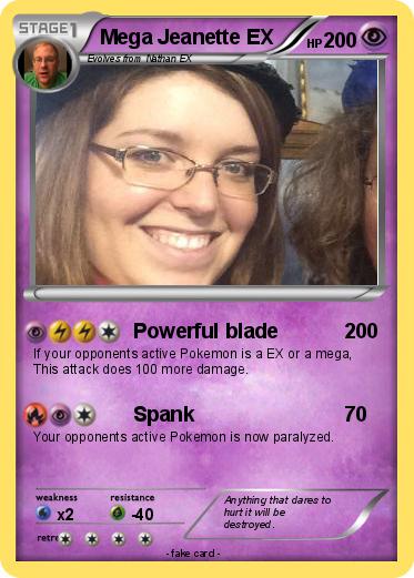 Pokemon Mega Jeanette EX