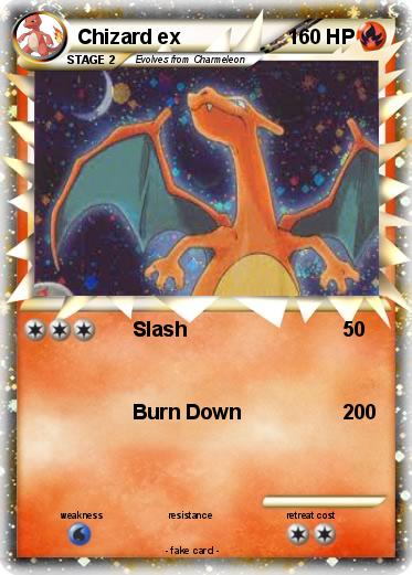 Pokemon Chizard ex