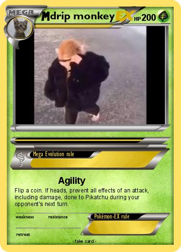 Pokemon drip monkey