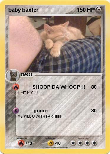 Pokemon baby baxter