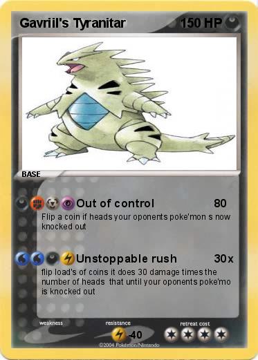 Pokemon Gavriil's Tyranitar