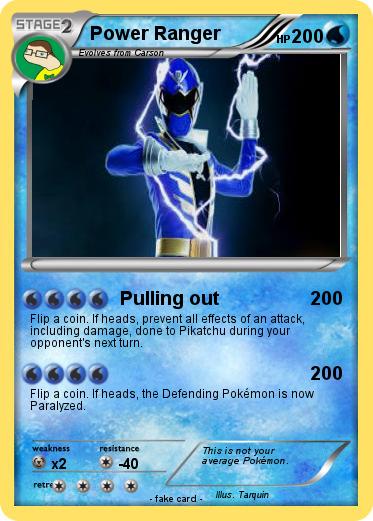 Pokemon Power Ranger