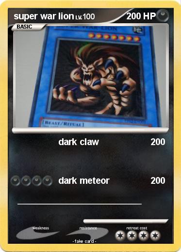 Pokemon super war lion