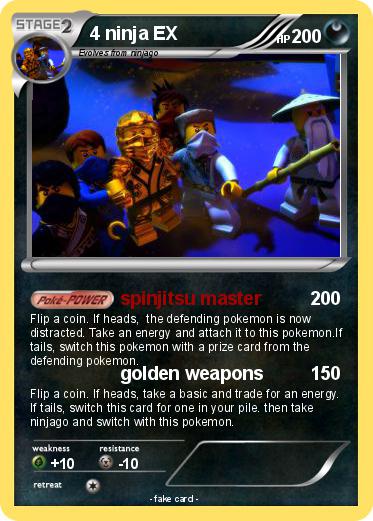 Pokemon 4 ninja EX