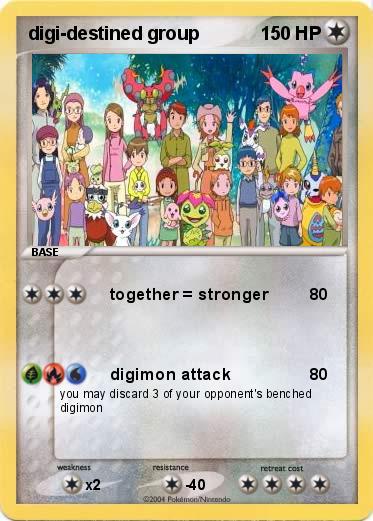 Pokemon digi-destined group