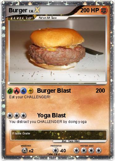 Pokemon Burger