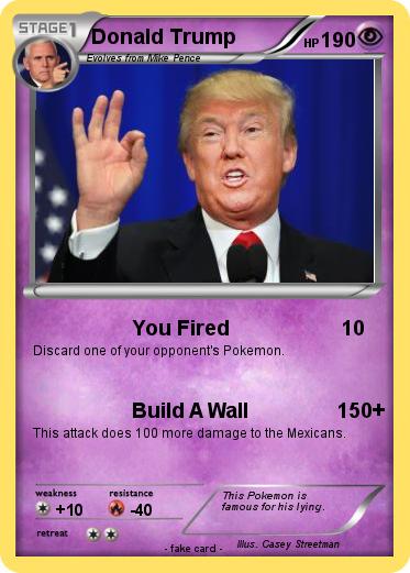 Pokemon Donald Trump