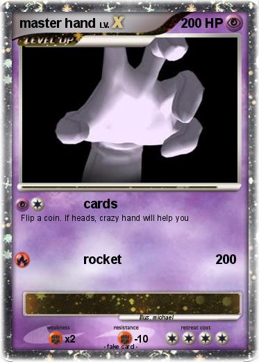 Pokemon master hand