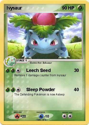 Pokemon Ivysaur