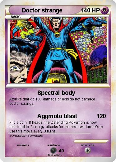 Pokemon Doctor strange