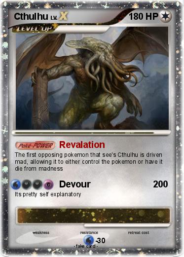 Pokemon Cthulhu