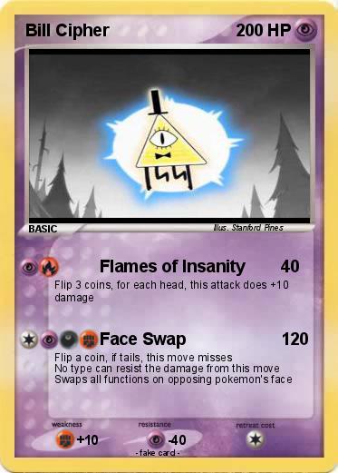Pokemon Bill Cipher