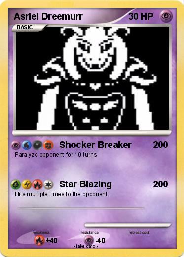 Pokemon Asriel Dreemurr