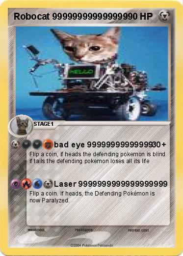 Pokemon Robocat 999999999999999