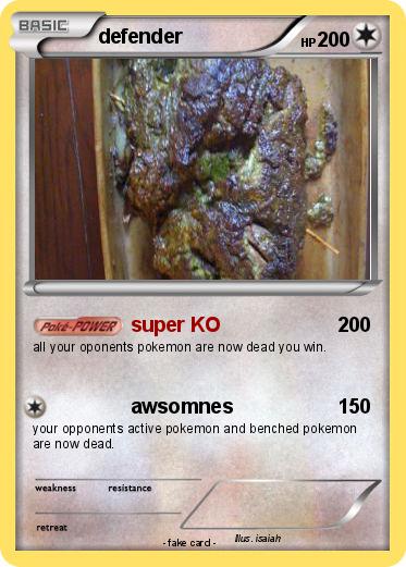 Pokemon defender