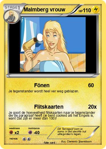 Pokemon Malmberg vrouw