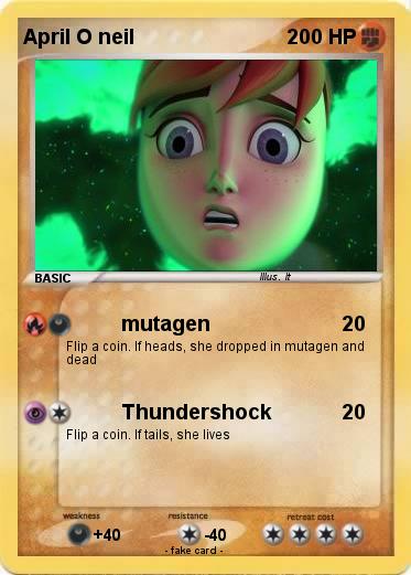 Pokemon April O neil