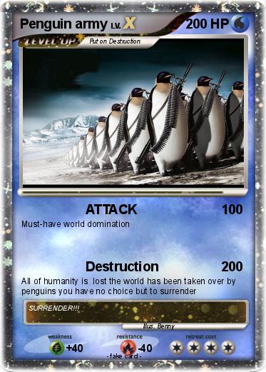 Pokemon Penguin army