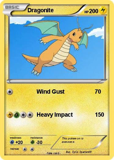 Pokemon Dragonite